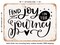 DECORATIVE METAL SIGN - Find Joy In the Journey - Vintage Rusty Look